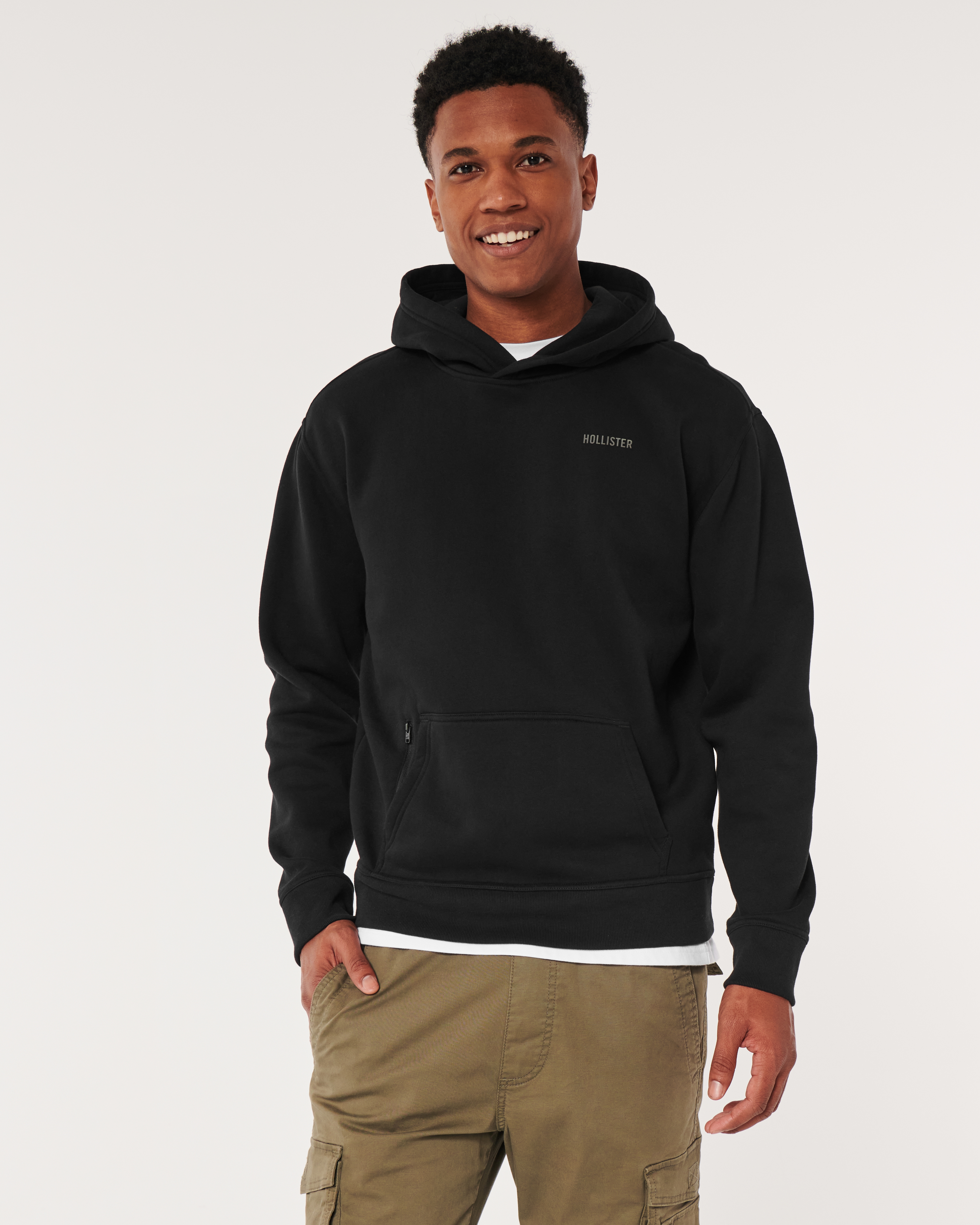 Hollister store guys hoodies