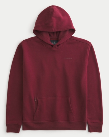 Hollister hoodie hotsell burgundy