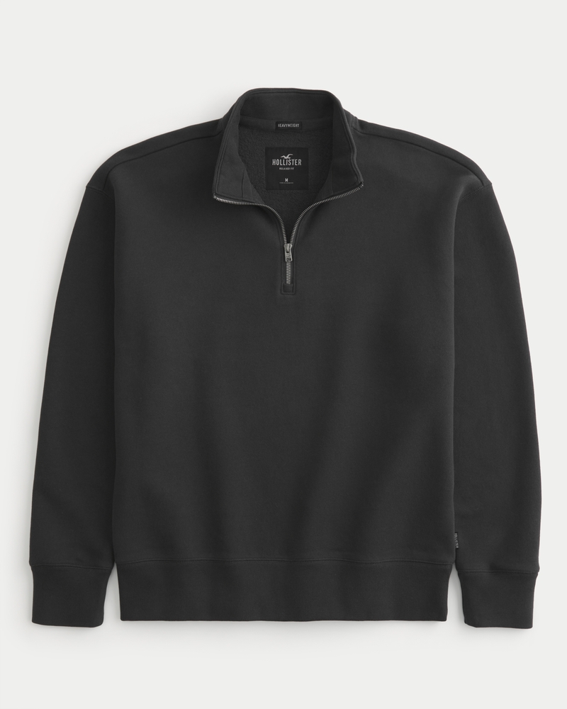 Quarter zip on sale pullover hollister