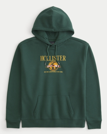 Hollister 2025 hoodie green