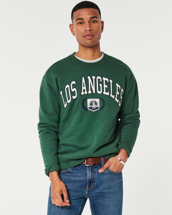 Hollister crew neck on sale sweatshirt