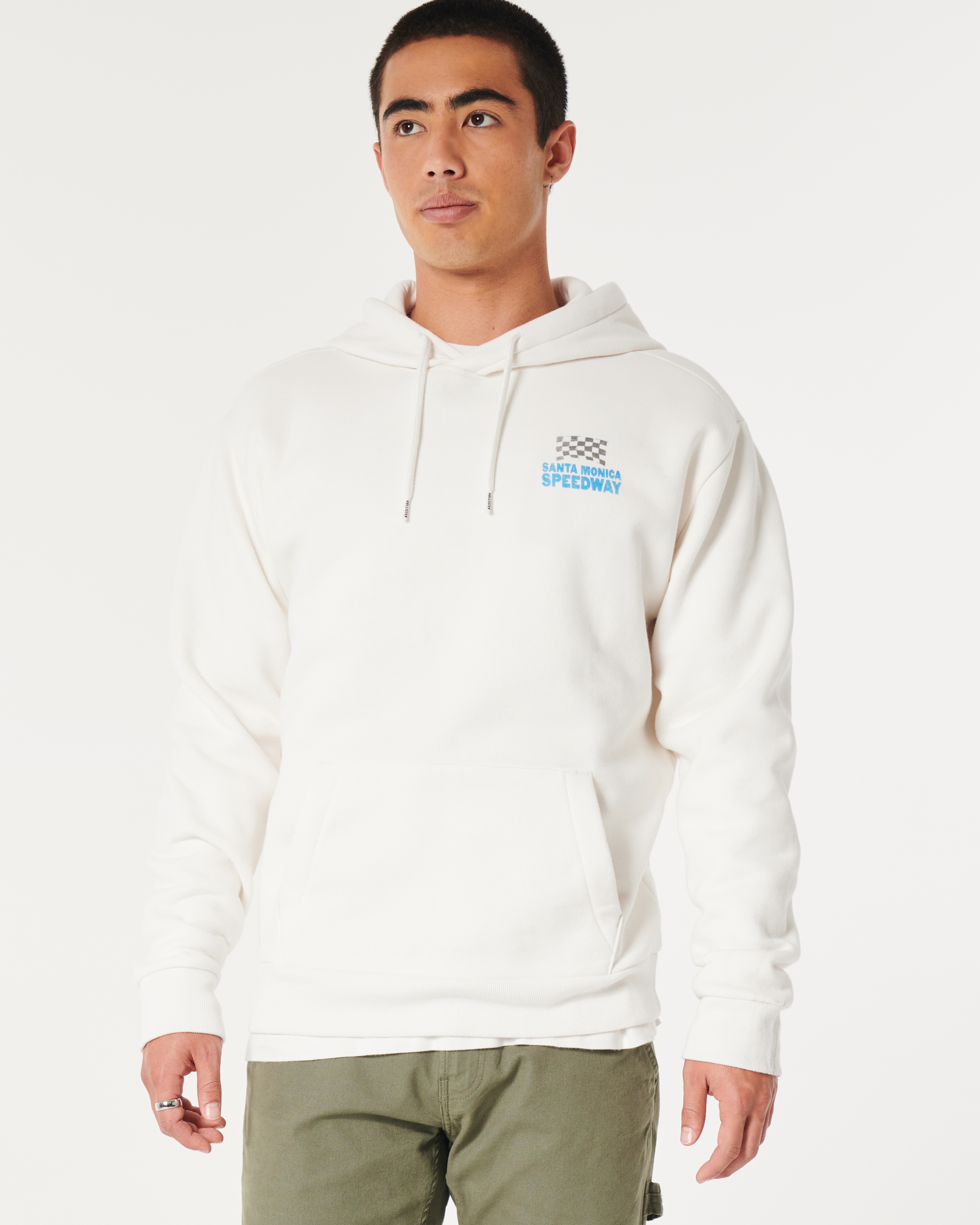 Relaxed Crosby Street Records Graphic Hoodie