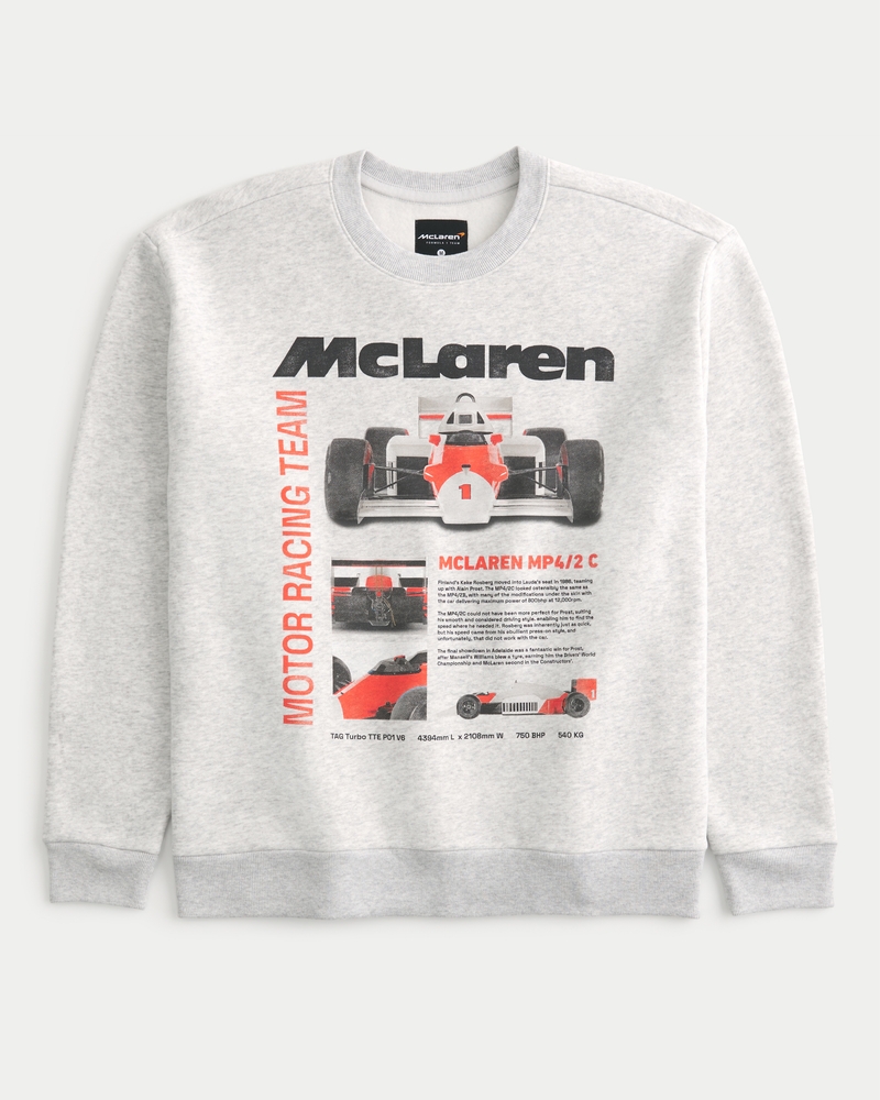 Women s Relaxed McLaren Graphic Crew Sweatshirt Women s Tops