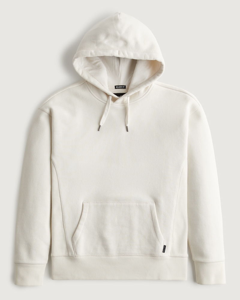 Men's Relaxed Heavyweight Fleece Hoodie | Men's Clearance | HollisterCo.com