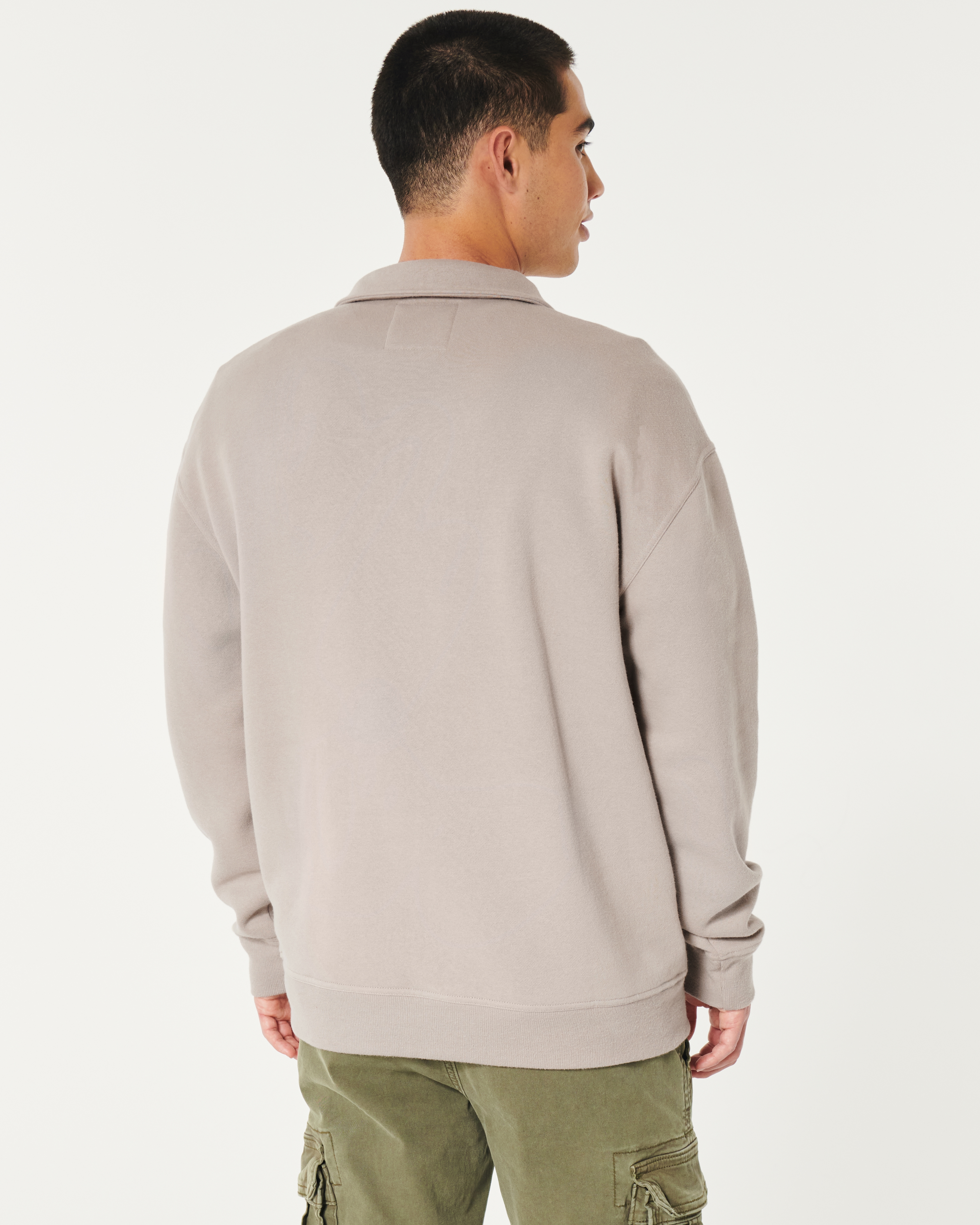 Hollister half zip online sweatshirt