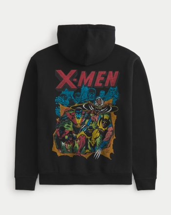 Men's Relaxed XMen Graphic Hoodie Men's Clearance