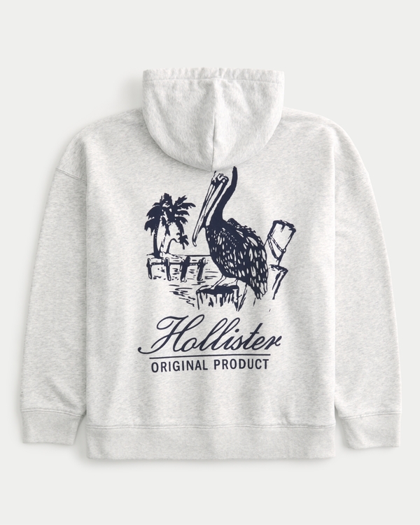 Sudadera Hollister blanca - Sweatshirts & Hoodies - Cuenca