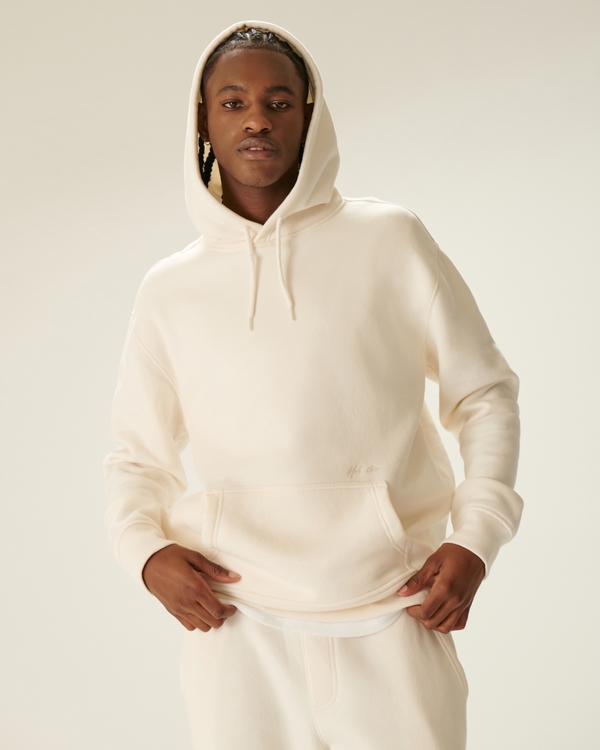 Hoodies & Sweatshirts  Hollister Co. Mens Varsity Graphic Hoodie Cream ·  AmrWadeaArt