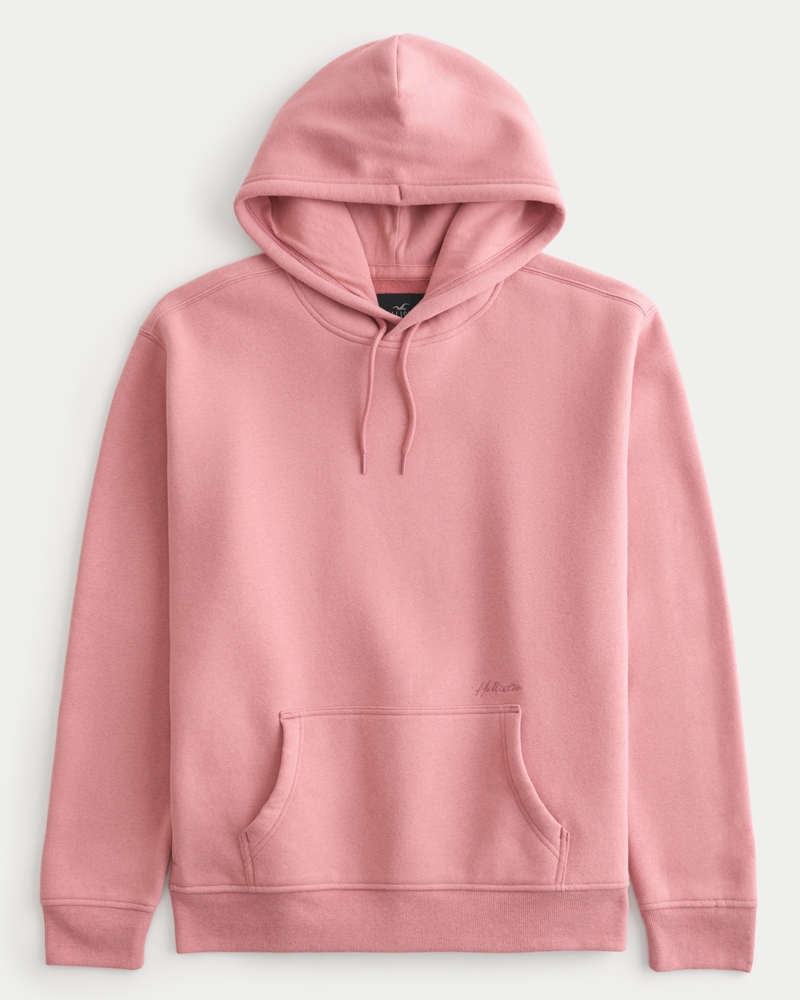 Relaxed-fit Hoodie - Light pink - Men