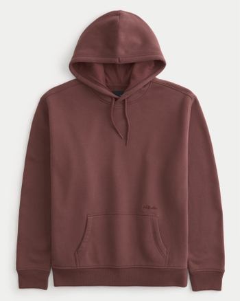 Hollister embroidered logo hoodie top