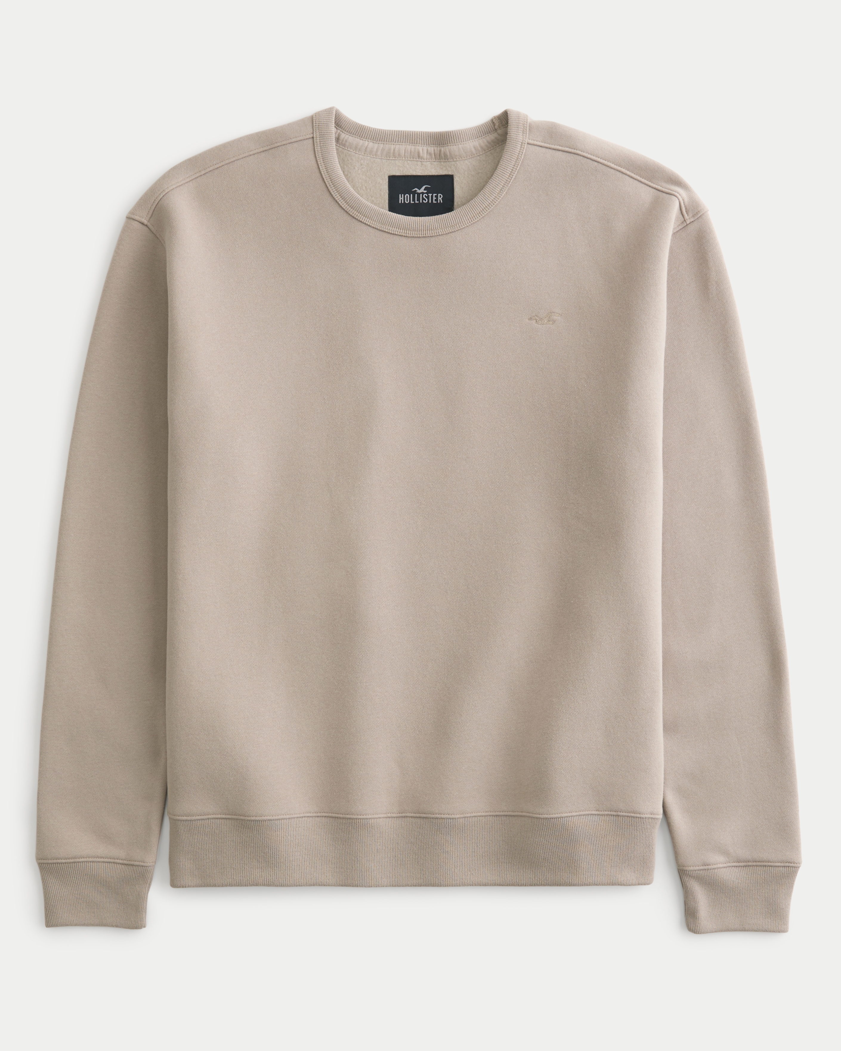 Hollister embroidered best sale crewneck sweatshirt