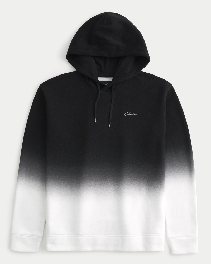 Hollister logo hotsell tape hoodie