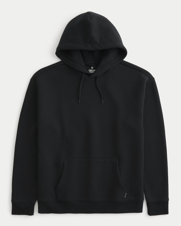 Relaxed Cooling Hoodie, Black