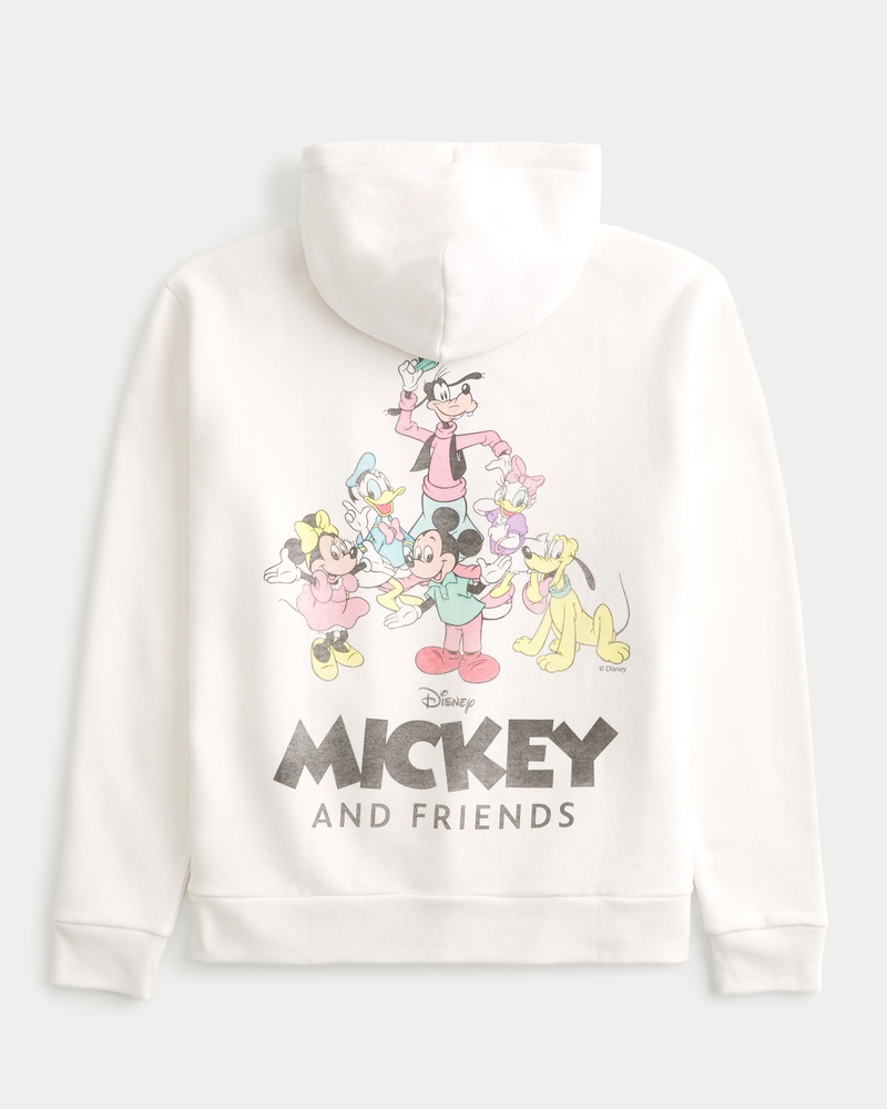 Men's Relaxed Mickey Mouse and Friends Graphic Hoodie | Men's