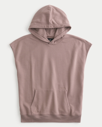 Cut off hoodie mens discount
