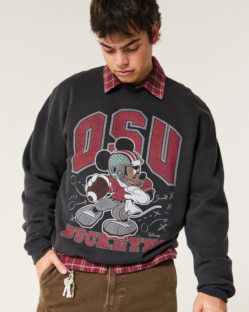 Ohio State Buckeyes National Champions Graphic Crew Sweatshirt