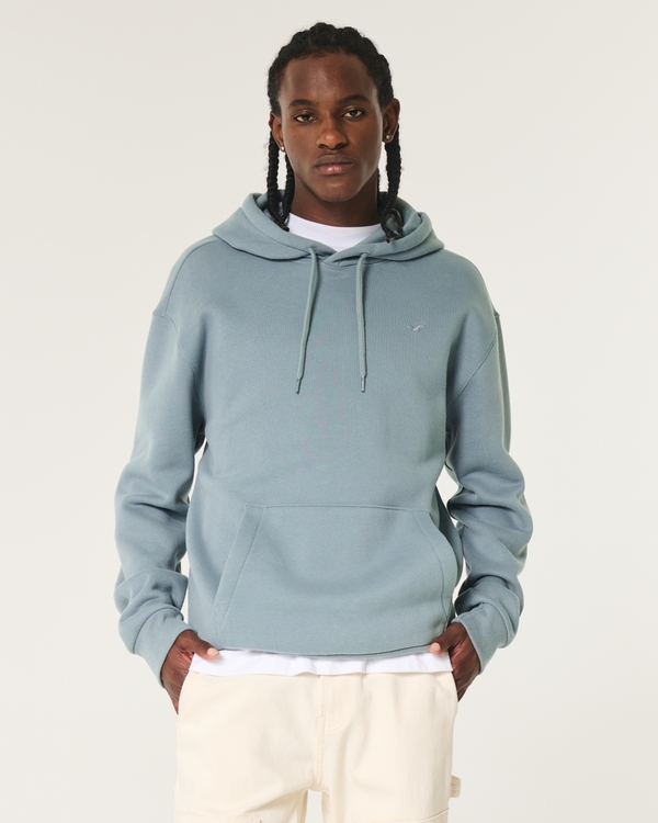 Relaxed Icon Hoodie, Slate