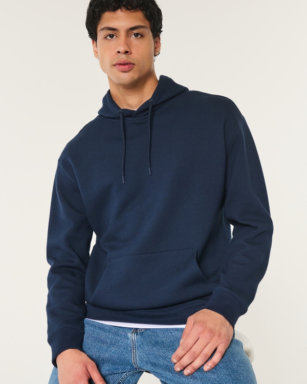 Relaxed Cooling Hoodie, Navy