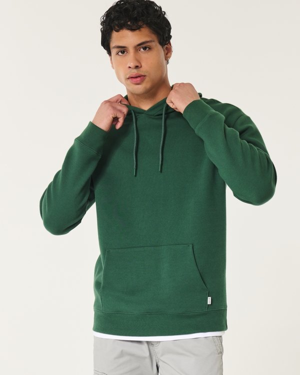 Relaxed Cooling Hoodie, Dark Green