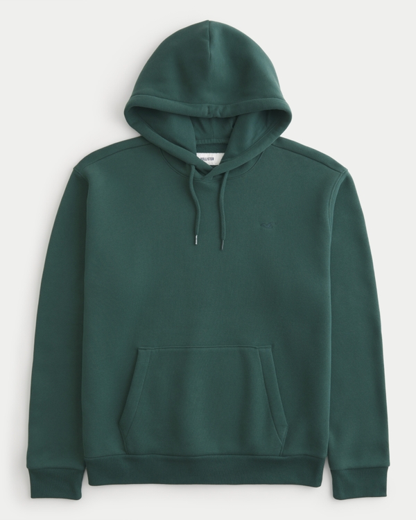 Relaxed Icon Hoodie, Dark Emerald