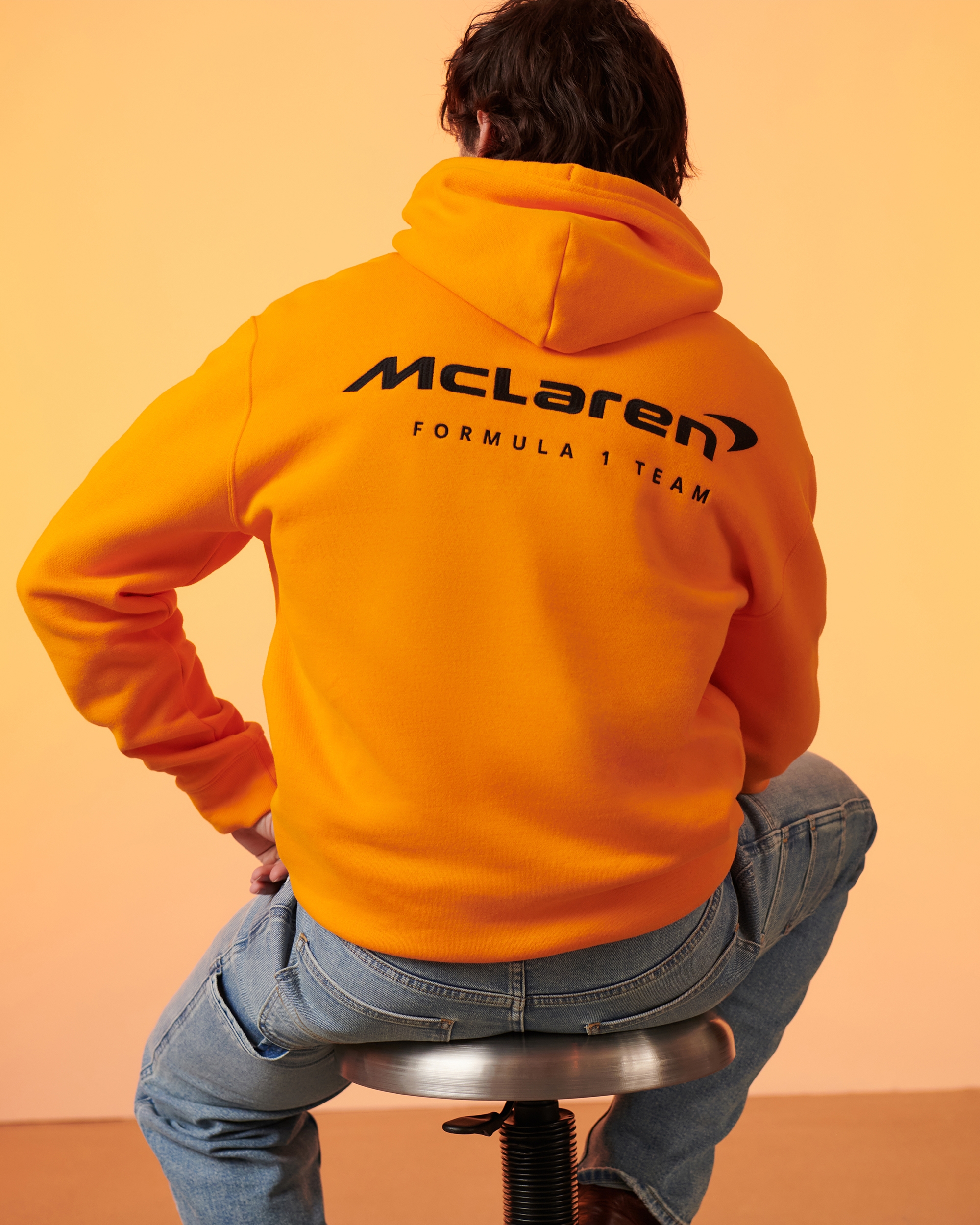 Relaxed McLaren Graphic Hoodie