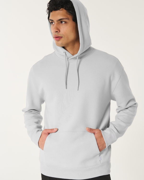 Relaxed Cooling Hoodie, Light Grey