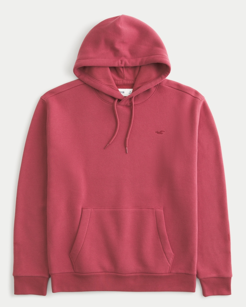 Pink hollister hoodie mens hotsell