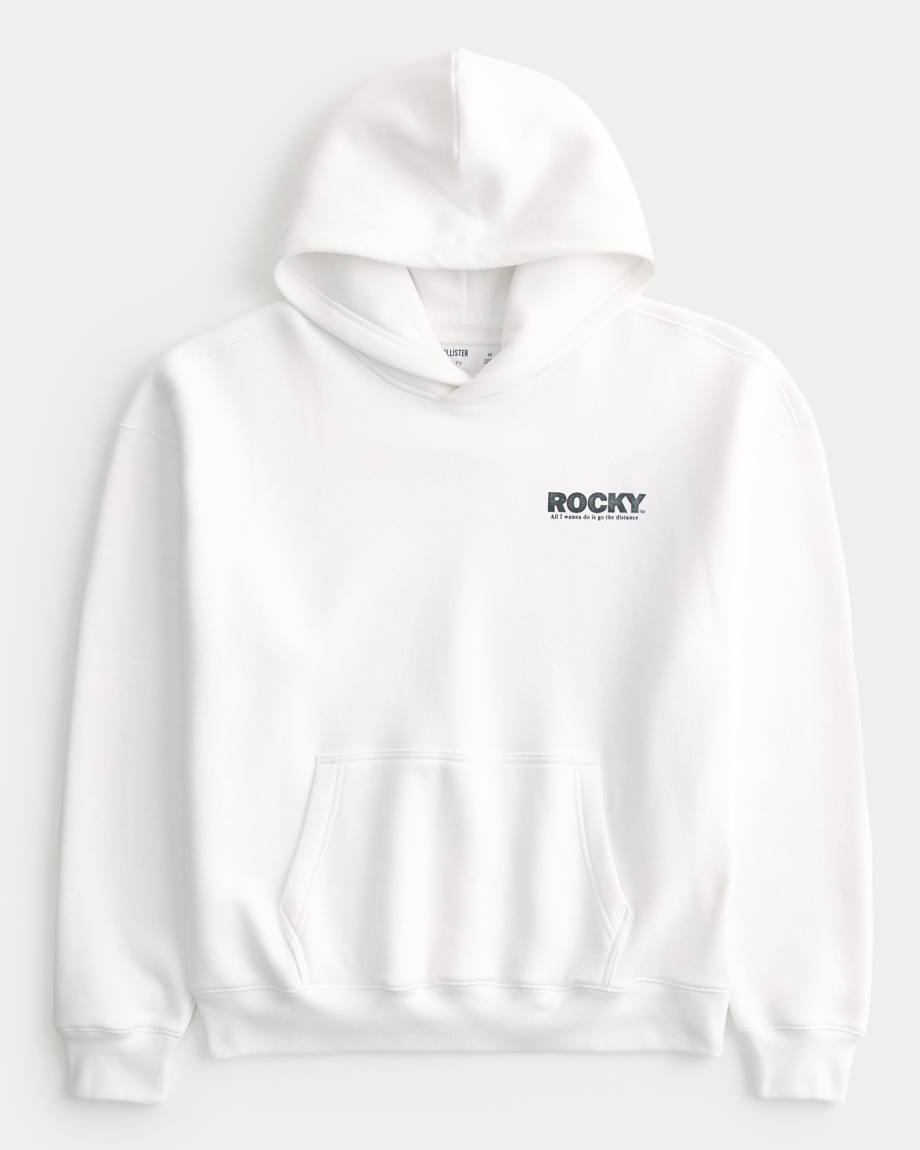 Boxy Rocky Graphic Hoodie