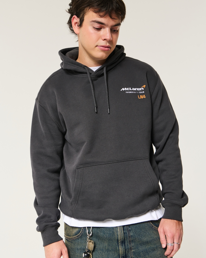 Relaxed McLaren Lando Norris Graphic Hoodie