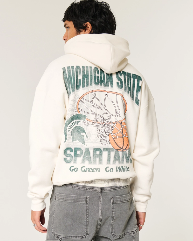 Michigan State Spartans Graphic Hoodie