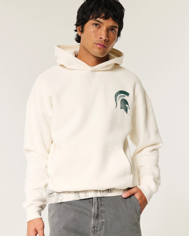 Michigan State Spartans Graphic Hoodie