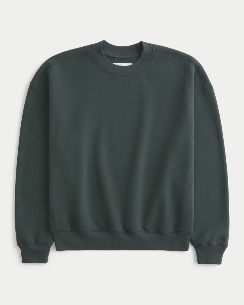 Men's Boxy Crew Sweatshirt | Men's Clearance | HollisterCo.com