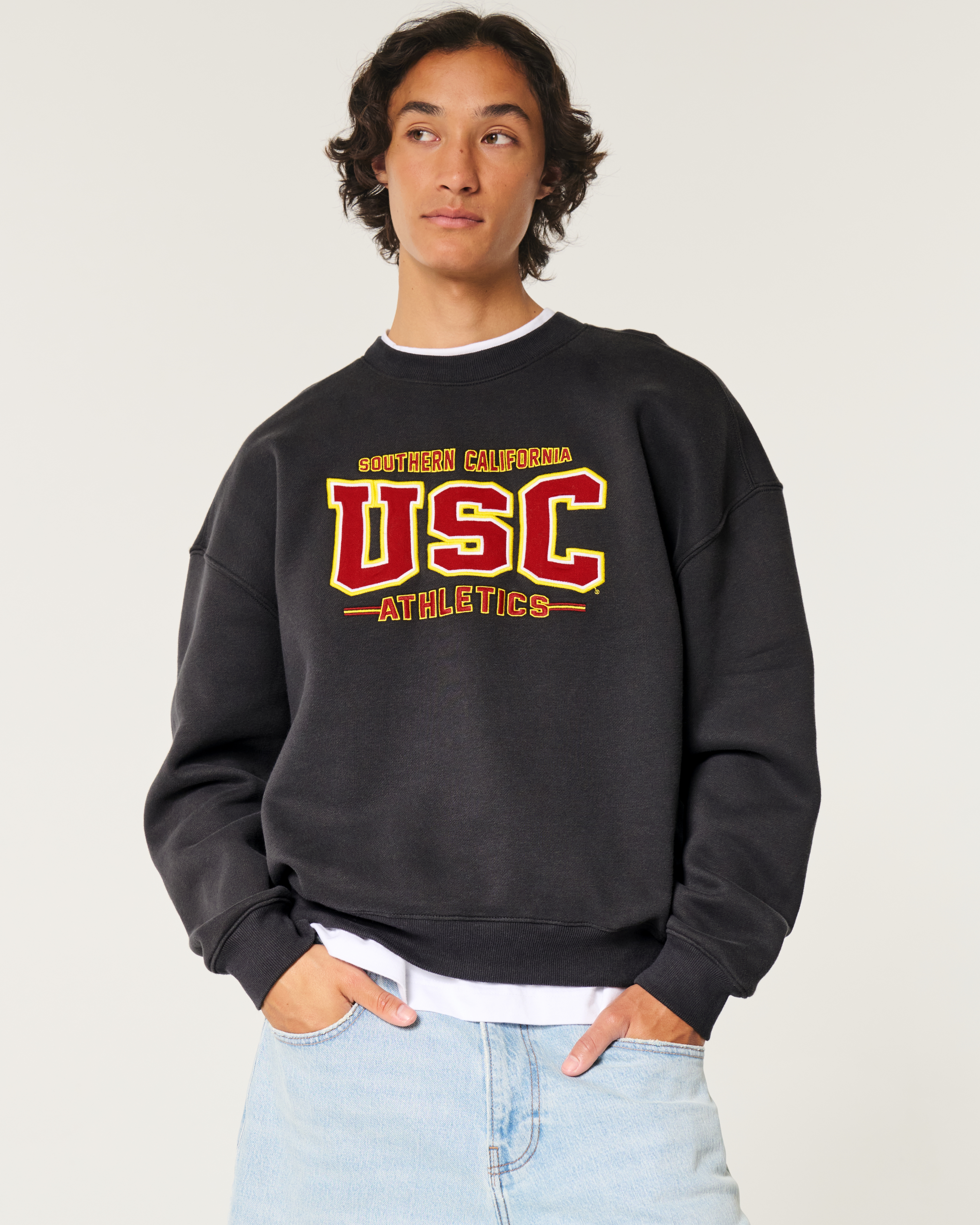 Crew neck hollister best sale