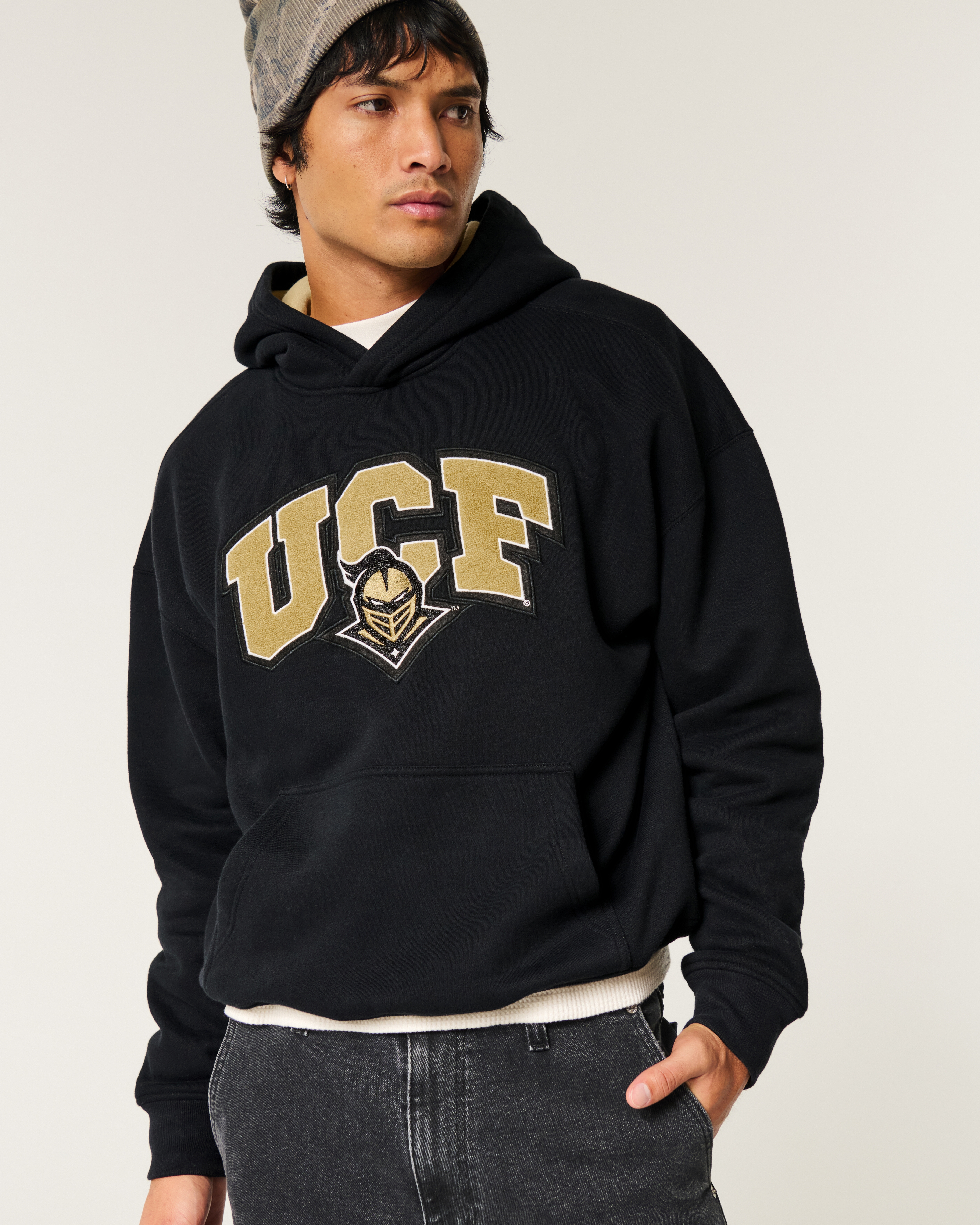 Boxy UCF Graphic Hoodie