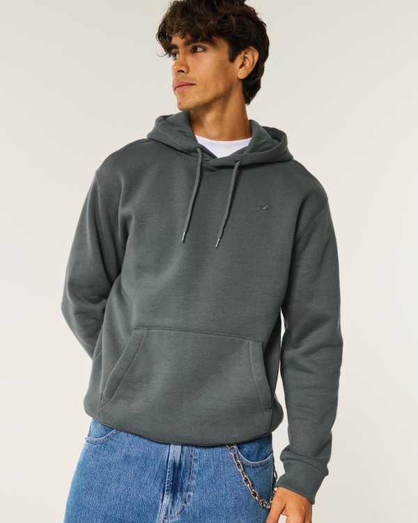 Relaxed Icon Hoodie, Shadow Green