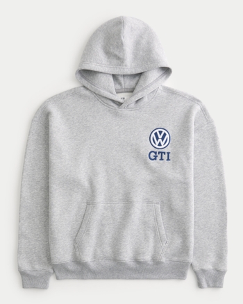 Men s Boxy Volkswagen GTI Graphic Hoodie Men s HollisterCo