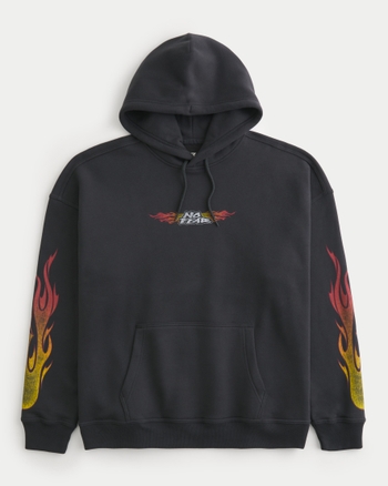 Men's Baggy No Fear Graphic Hoodie Men's Sale