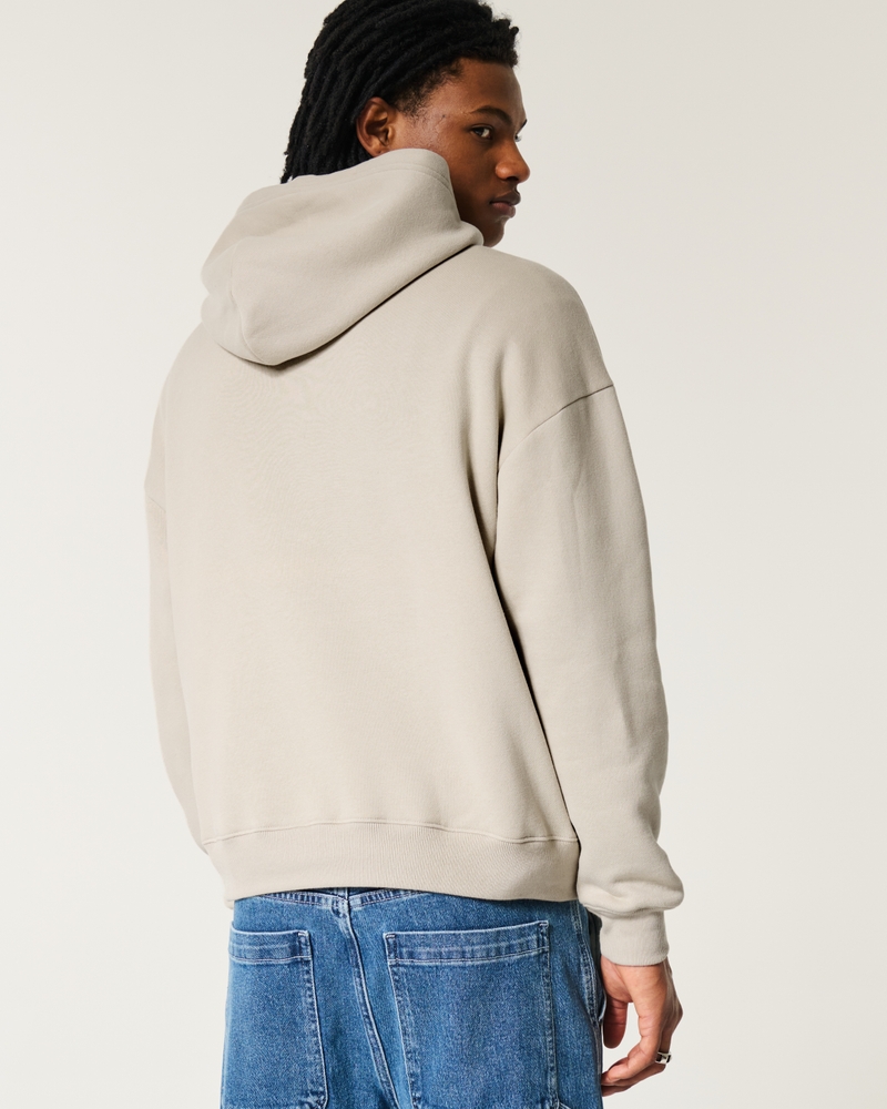 Boxy Colorblock Hoodie