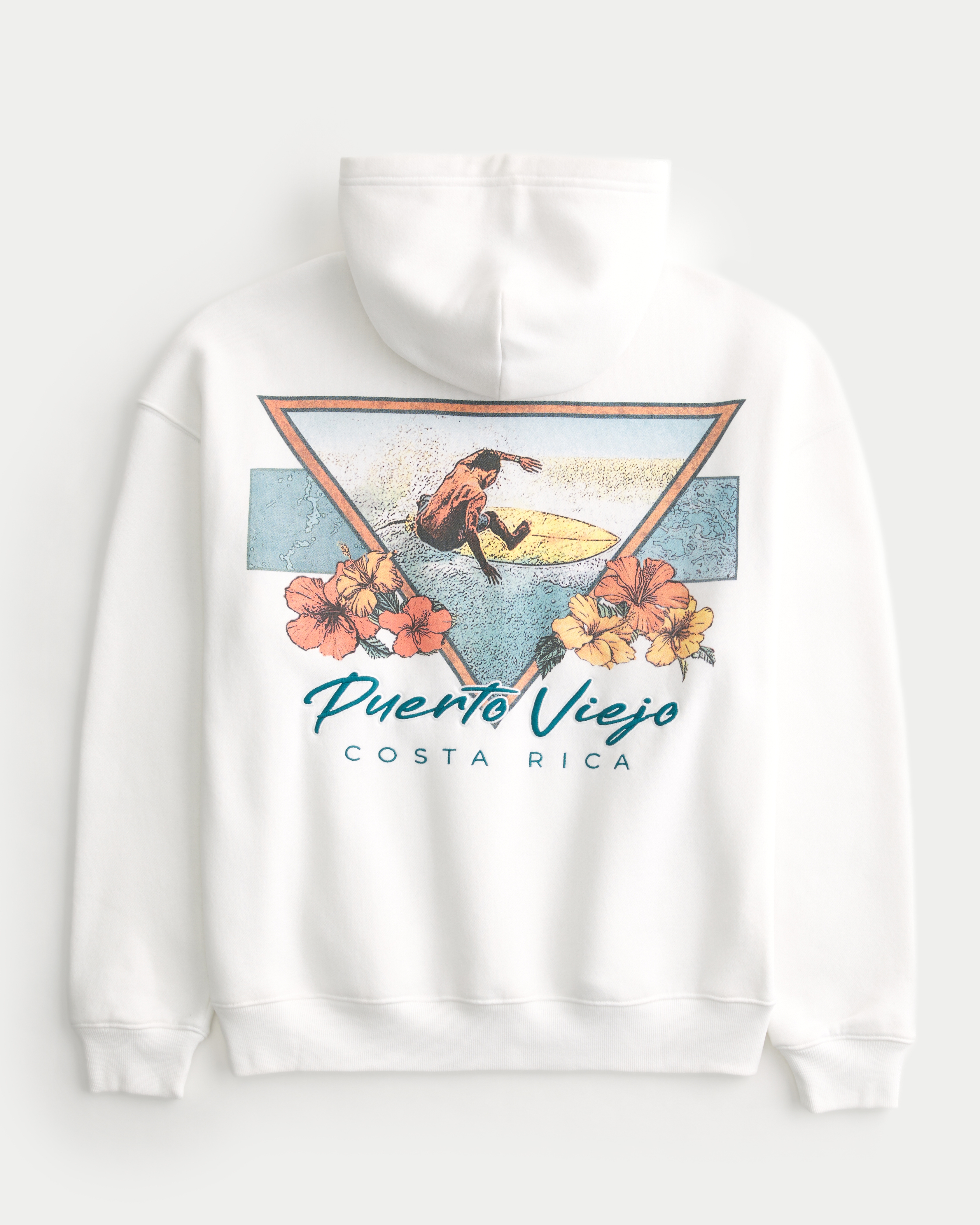 Boxy Puerto Viejo Graphic Hoodie