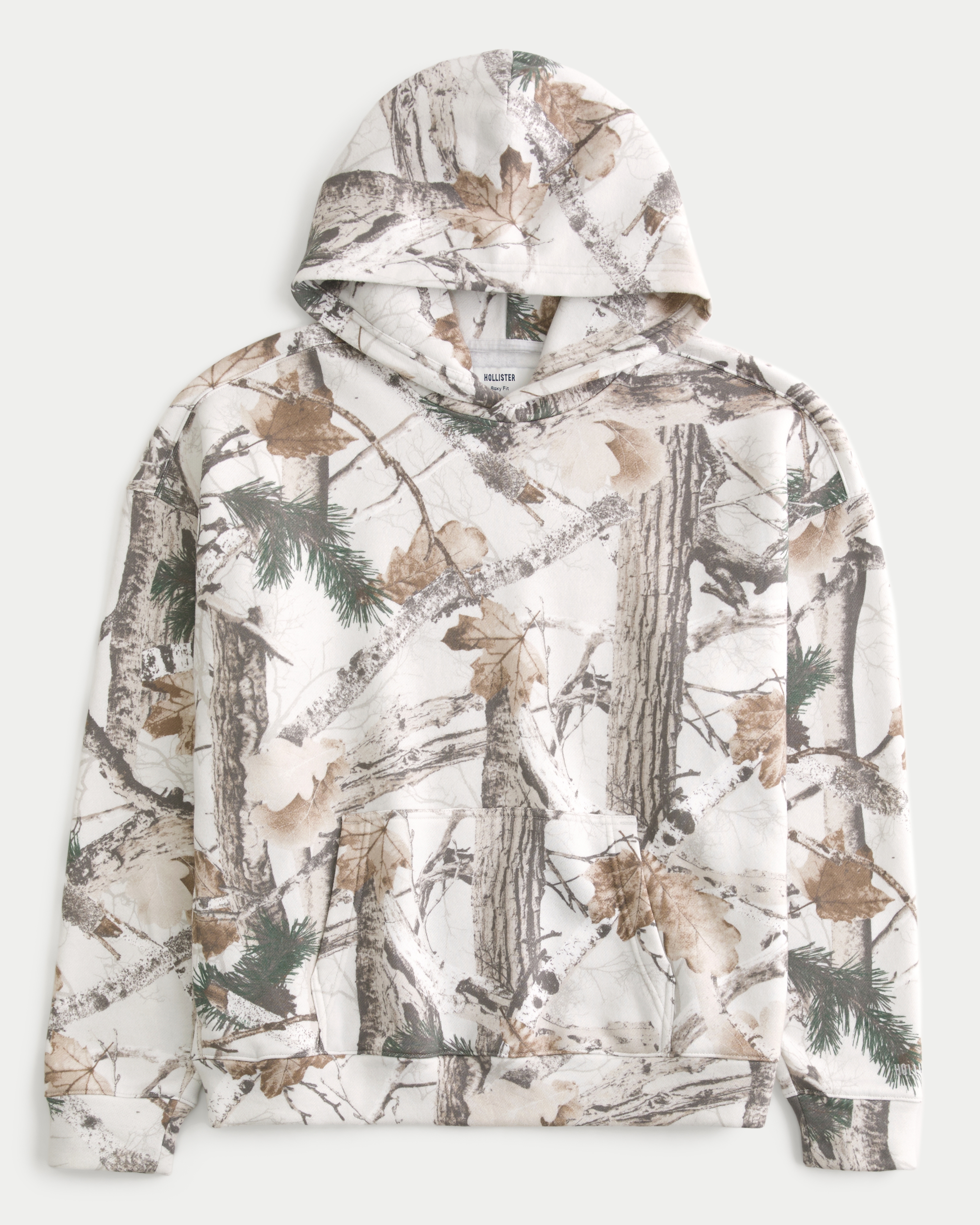 Boxy Camo Hoodie