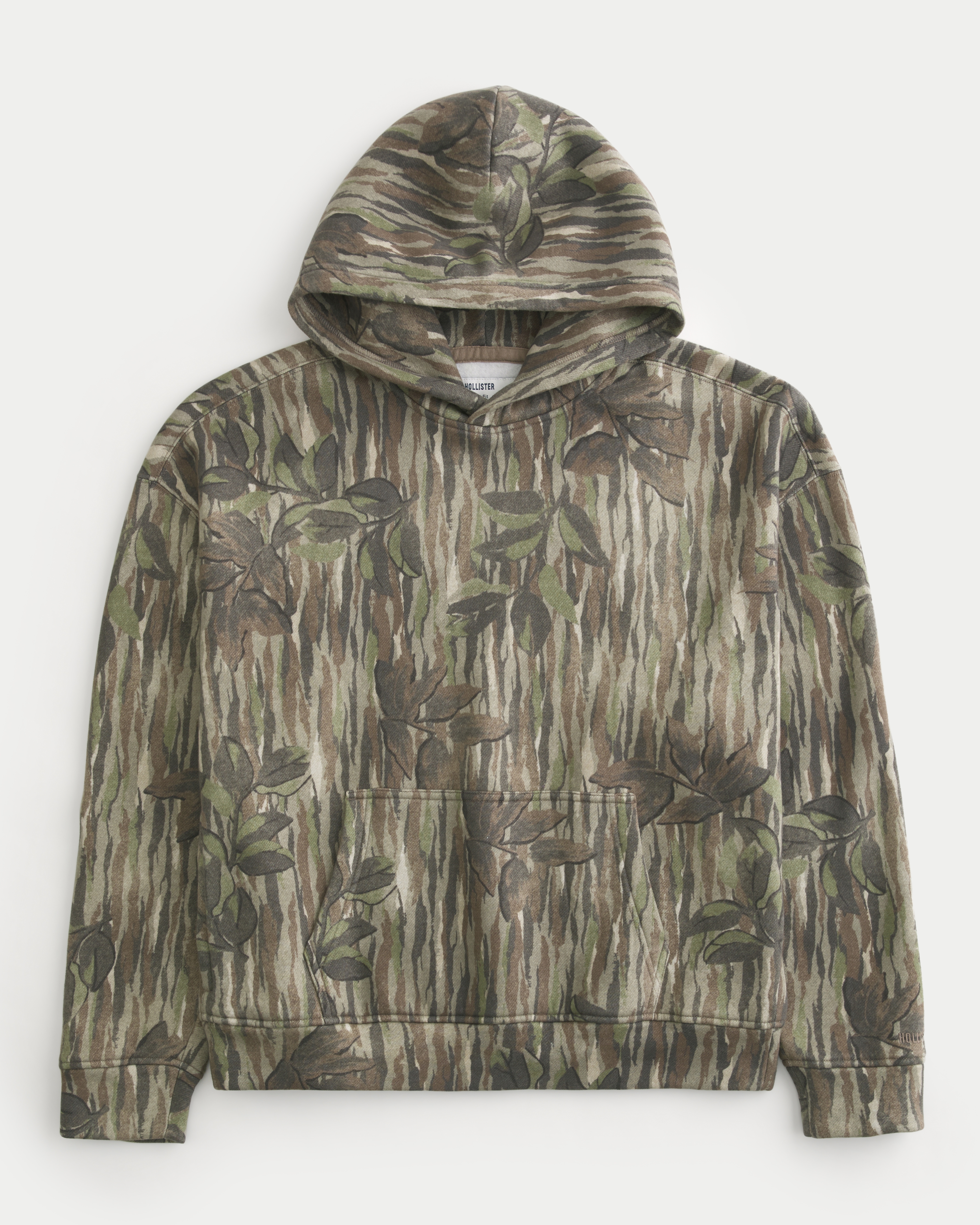 Boxy Camo Hoodie