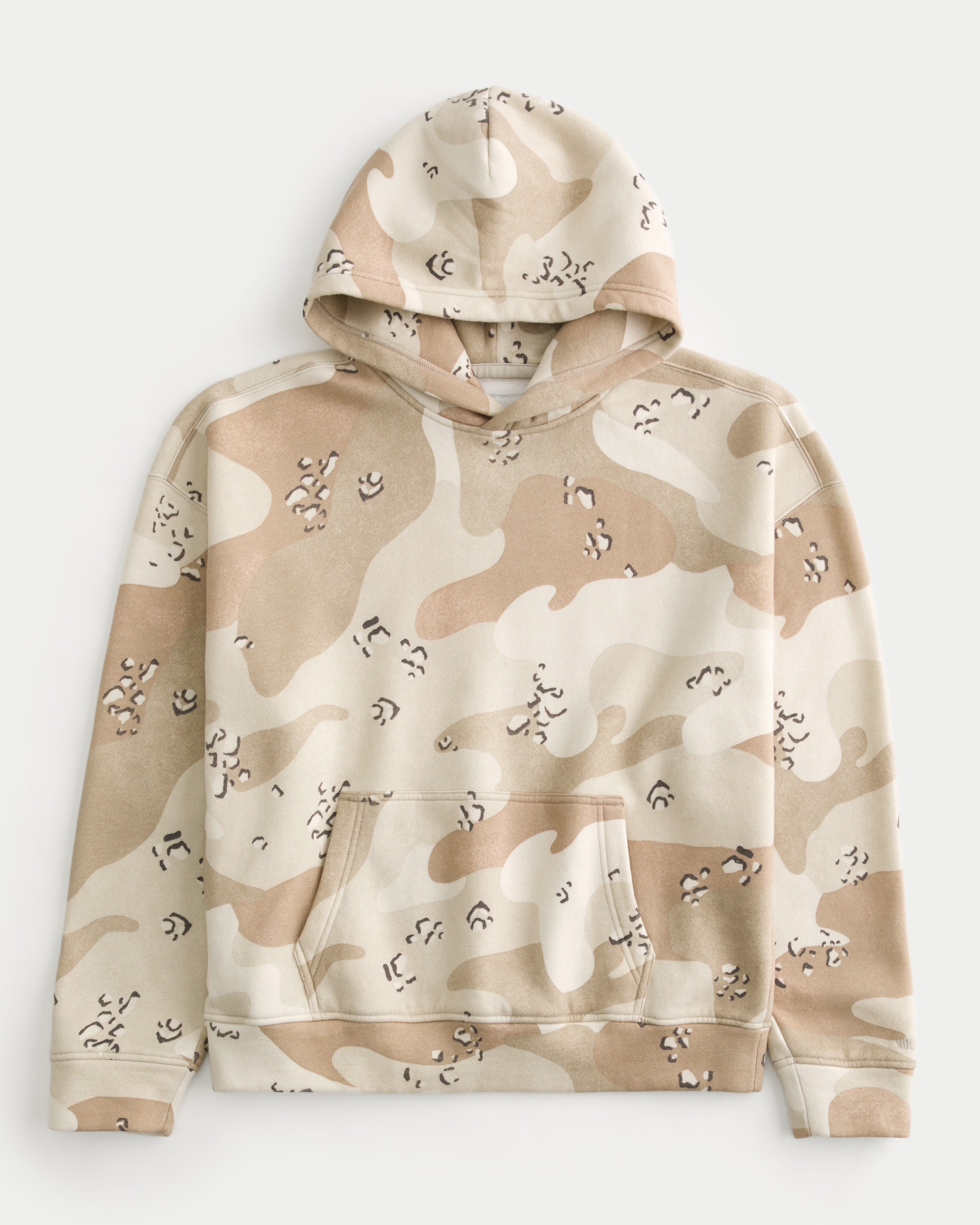 Boxy Camo Hoodie