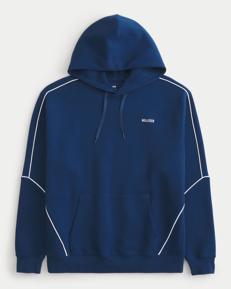 Blue hollister jacket best sale