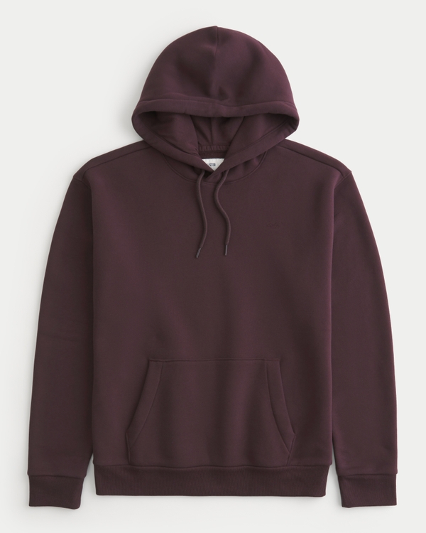 Relaxed Icon Hoodie, Maroon