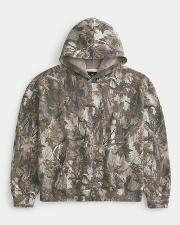 Men's Boxy Camo Hoodie Men's New Arrivals