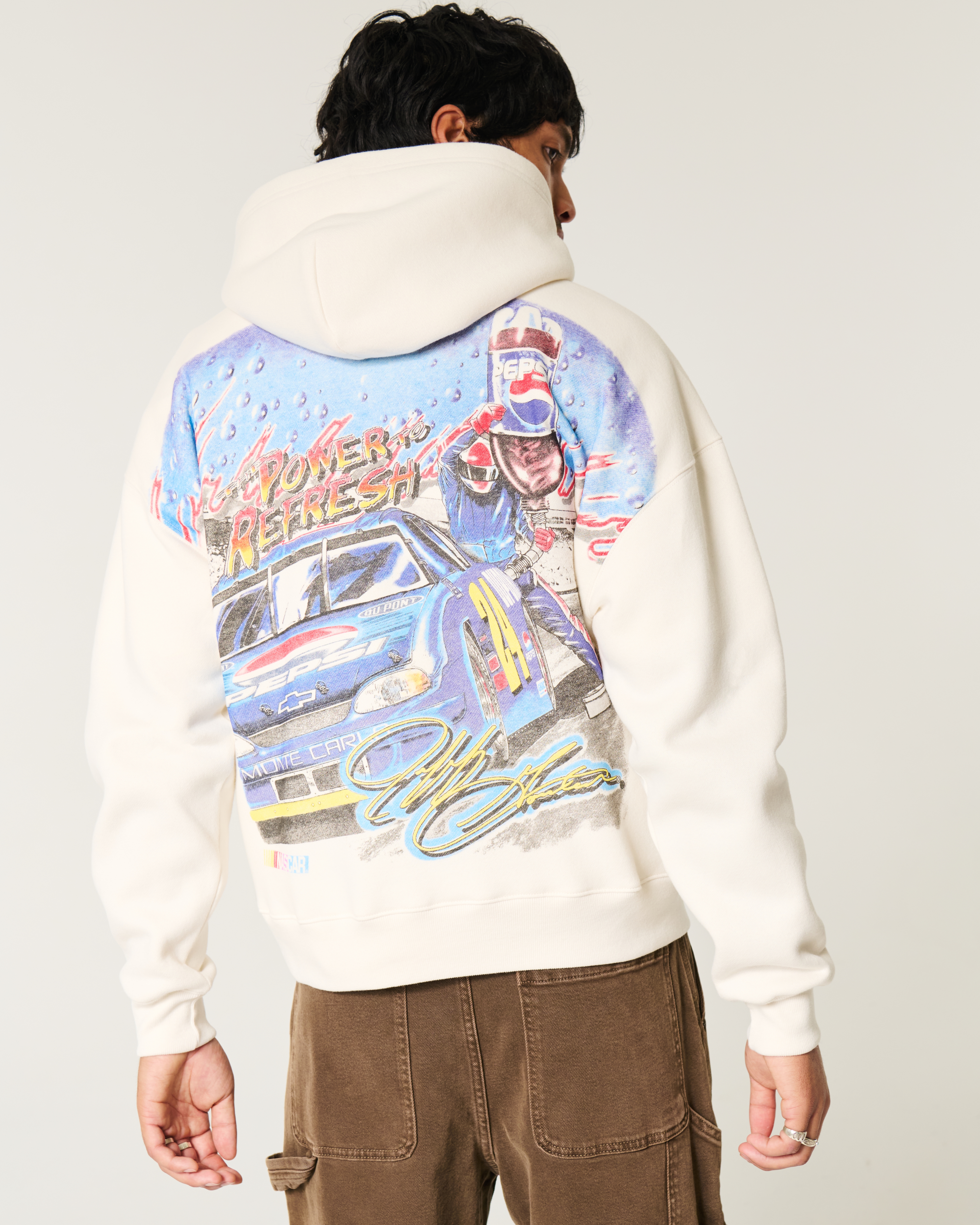 Boxy Pepsi NASCAR Racing Graphic Hoodie