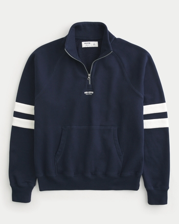 *p(R)ojectR® Logo Half Zip Sweat  S size Men's Boxy Logo Half-Zip Sweatshirt | Men's Clearance