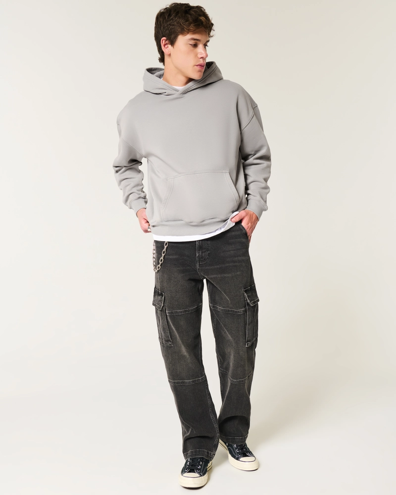 Boxy Washed Hoodie