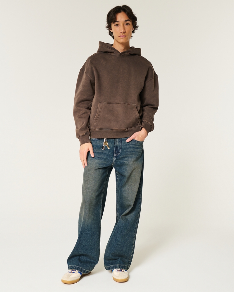 Boxy Washed Hoodie