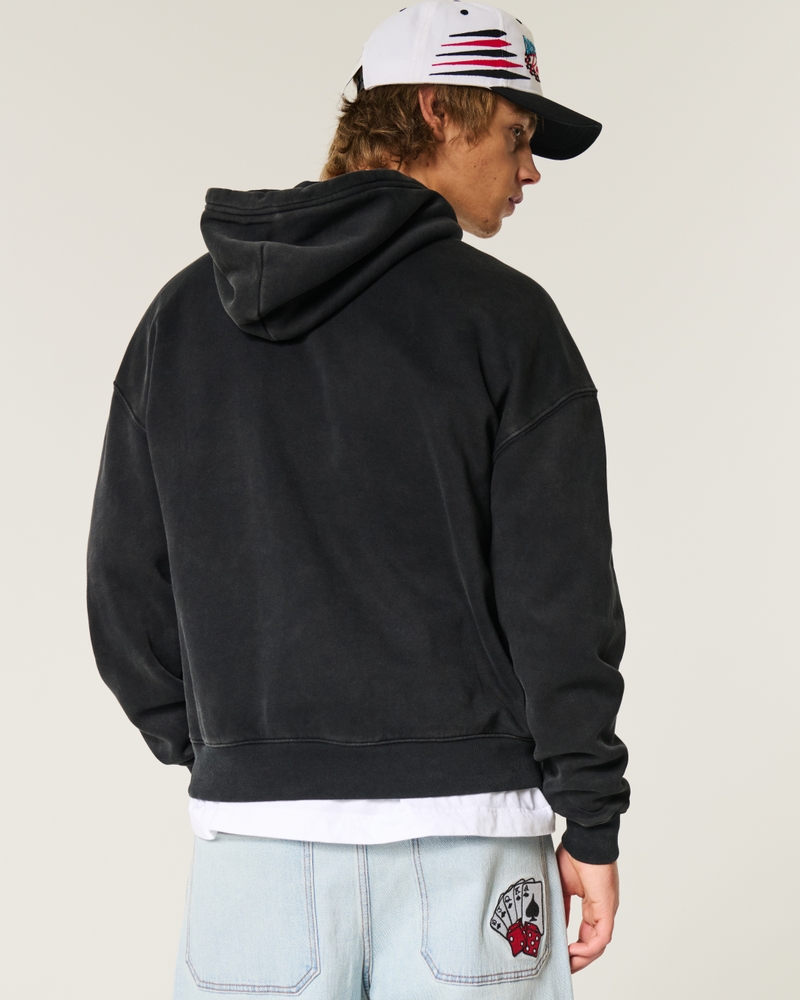 Boxy Washed Hoodie